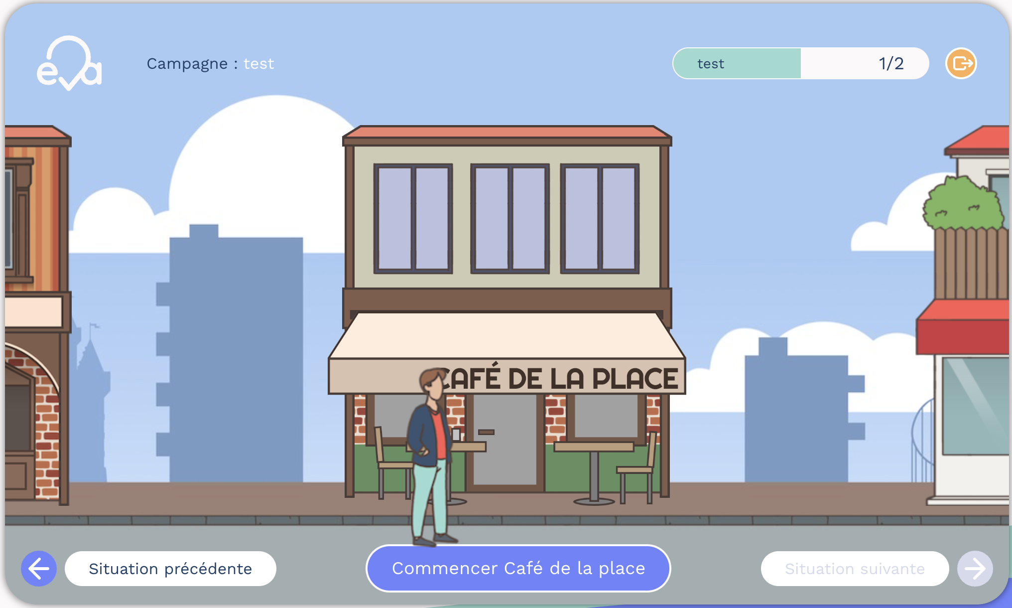 Café de la place