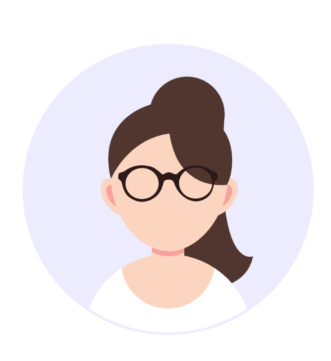 Avatar d'une femme châtain portant des lunettes.